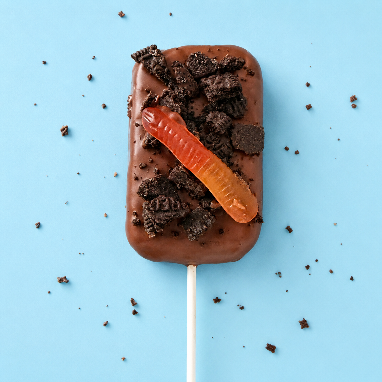 Dirt N Worms Fluff Pop | Gourmet Marshmallow